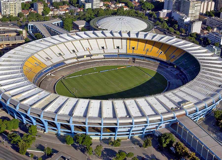 Maracanã voetbalstadion, Rio de Janeiro
