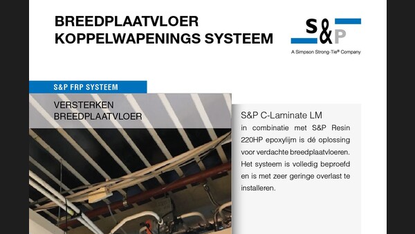 De Oplossing voor Breedplaatvloeren