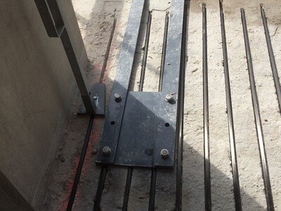 carbon rebars in ingezaagde sleufen